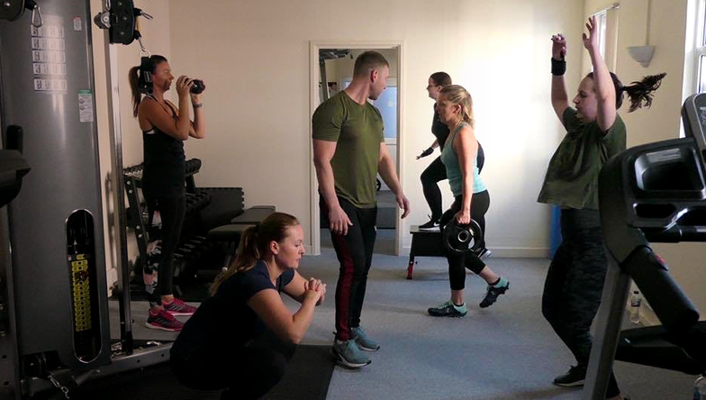 mixed small group personal training