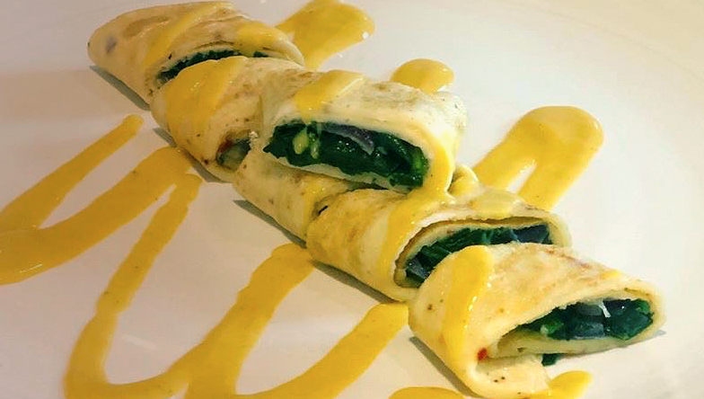 Spinach Egg Rolls